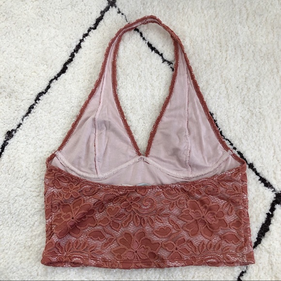 Urban Outfitters Lace Halter Top - Picture 4 of 5
